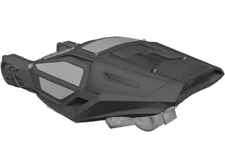 Blade Runner 2049 Spinner 3D Model preview