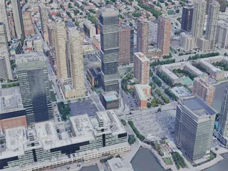 Jersey City, NJ, USA (2019) 3D Model preview