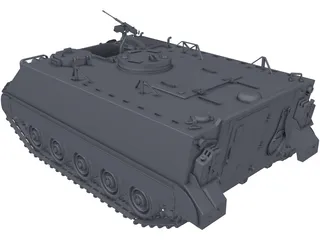 M113 APC1 3D Model preview