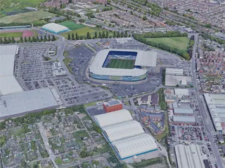 Cardiff City, UK (2019) 3D Model preview