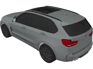 BMW X5M [F85] 3D Model preview