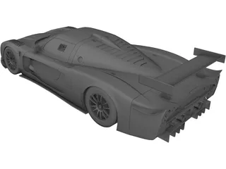 Maserati MC12 (2005) 3D Model preview