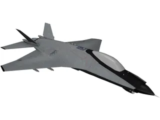 Mikoyan MiG-41F 3D Model preview