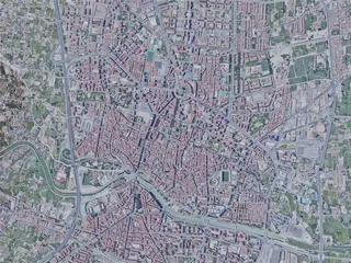 Murcia City, Spain (2019) 3D Model preview
