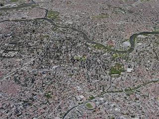 Recife City, Brazil (2019) 3D Model preview