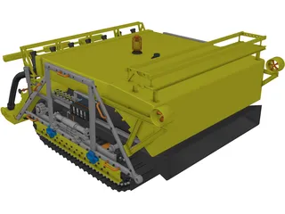 Underwater Rover 3D Model preview