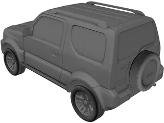 Suzuki Jimny (2013) 3D Model preview