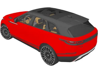 Range Rover Velar HSE Dynamic 3D Model preview