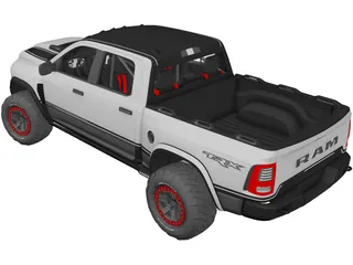 Dodge Ram RTX 3D Model preview