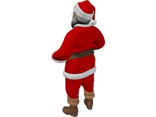 Santa Claus 3D Model preview