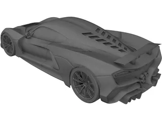 Hennessey Venom F5 (2020) 3D Model preview