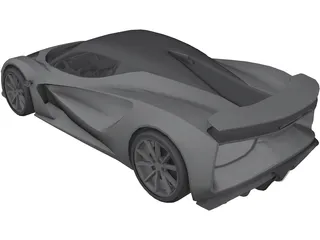 Lotus Evija Concept (2020) 3D Model preview