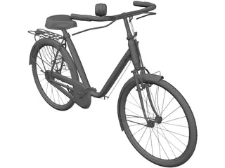 Bicycle 3D Model preview
