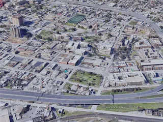 San Antonio City, TX, USA (2019) 3D Model preview