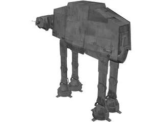 Star Wars ATAT 3D Model preview