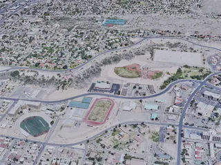 El Paso City, TX, USA (2019) 3D Model preview