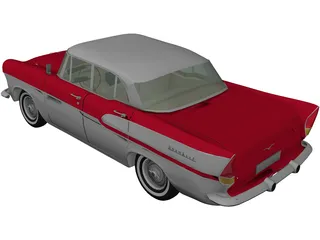 Matra Simca Chambord (1959) 3D Model preview