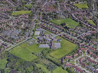 York City, UK (2020) 3D Model preview