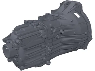 ZF Truck Transmission 3D Model preview