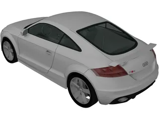 Audi TT RS (2009) 3D Model preview