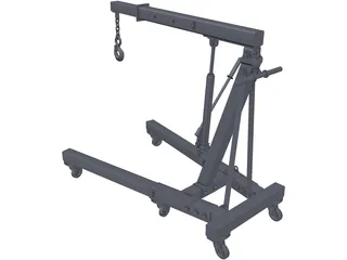 Winch 3D Model preview
