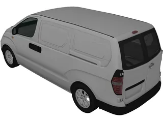 Hyundai H1 iLoad (2010) 3D Model preview