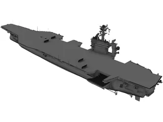 USS John C. Stennis 3D Model preview