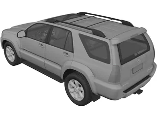 Toyota 4Runner (2009) 3D Model preview