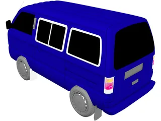Suzuki Super Carry 3D Model preview
