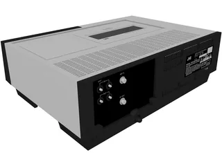 JVC HR-7100U VCR 3D Model preview