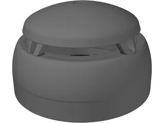 Smoke Detector 3D Model preview