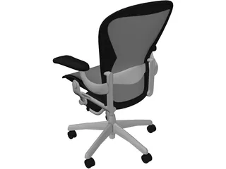 Herman Miller Aeron 3D Model preview