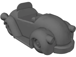 Toy Car 3D Model preview