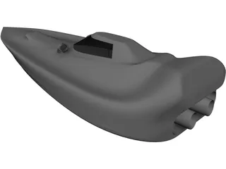 Boat 3D Model preview