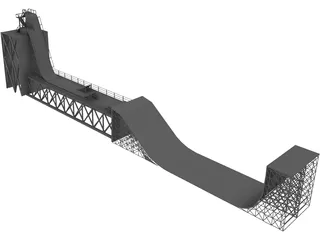 Mega Ramp 3D Model preview