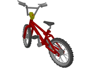 Bicycle 3D Model preview