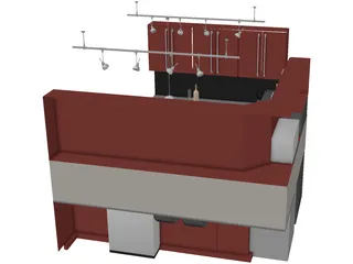 Kitchen 3D Model preview