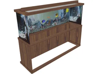 Aquarium 3D Model preview