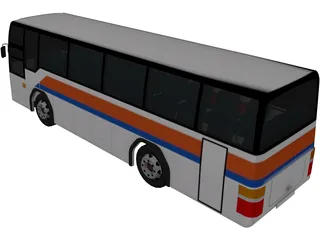 Volvo Bus [+Interior] 3D Model preview