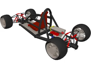 Buggy 3D Model preview