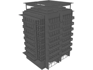 Building HGF 3D Model preview