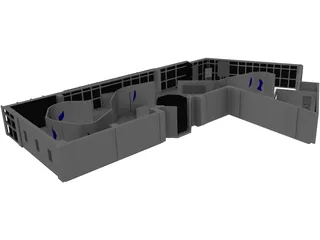 Art Gallery 3D Model preview