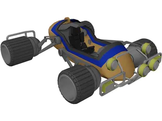 Buggy 3D Model preview