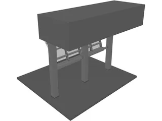 Building Canopy 3D Model preview