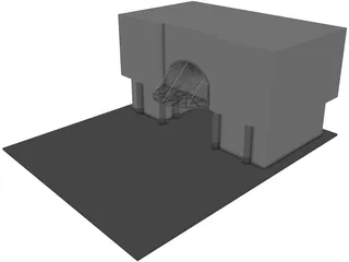 Building Canopy 3D Model preview