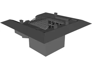 Building Vault 3D Model preview