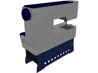 Sewing Machine 3D Model preview