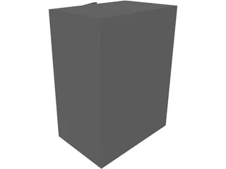 Electrical Box 3D Model preview