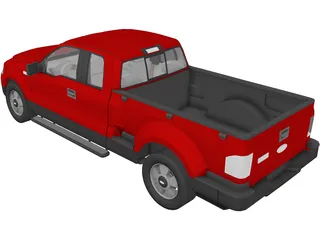 Ford F-150 Pickup 3D Model preview