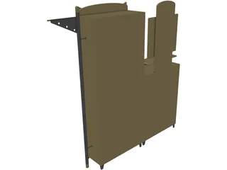Wardrob 3D Model preview